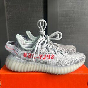 Adidas Yeezy Boost 350 V2 Blue Tint, Size 4 AUTHENTIC